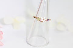 Japanese Luxury 925 Silver Rose Gold Shell Ring