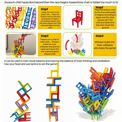 Kids Chair Stacking Game