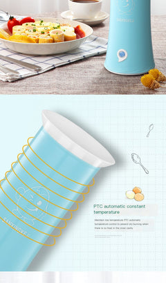 Automatic Egg Roll Maker & Mini Steamer Machine