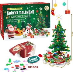 Christmas Countdown Advent Callendar Building Blocks