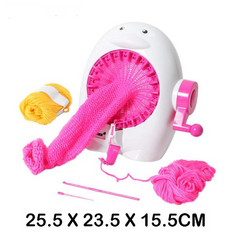 Kids DIY Knitting Machine w/ Penguin Counter