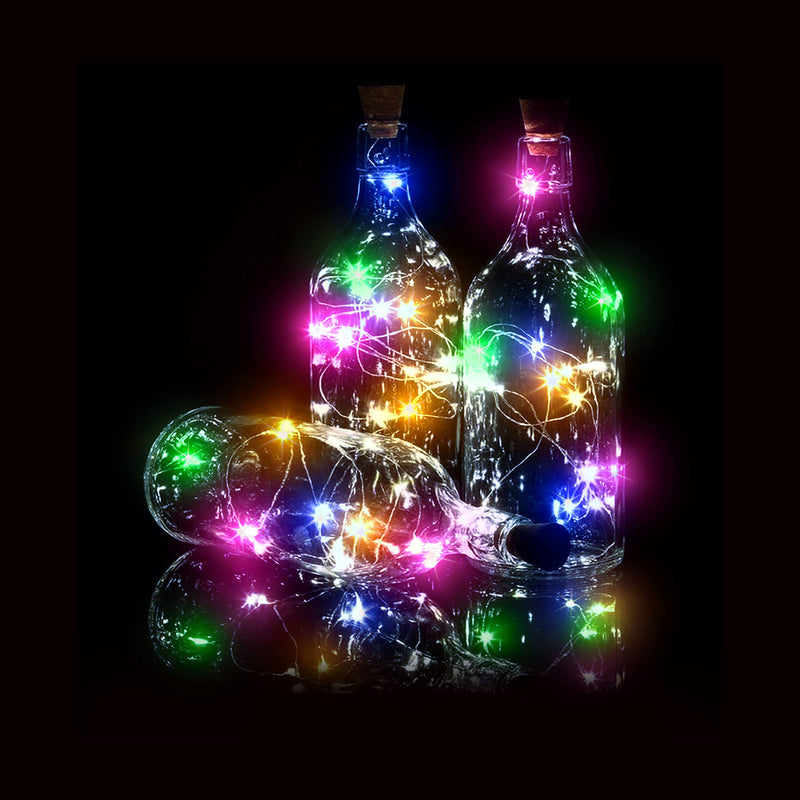 Festive Bottle Cork Multi-Color Lights