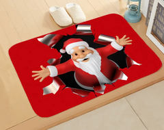 Christmas Absorbent Bathroom Mat