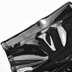 Short PU Leather Waist Clip Corset