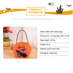 Halloween Pumpkin Trick or Treat Bags