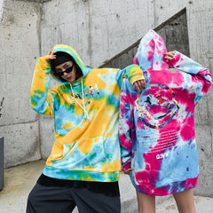 Tie-Dye Smiley Face Hoodies