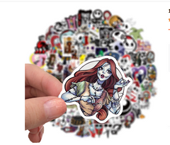 Tim Burton Nightmare Before Christmas Sticker Pack