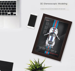 Car Frame 32™ Alloy Model Wall Art