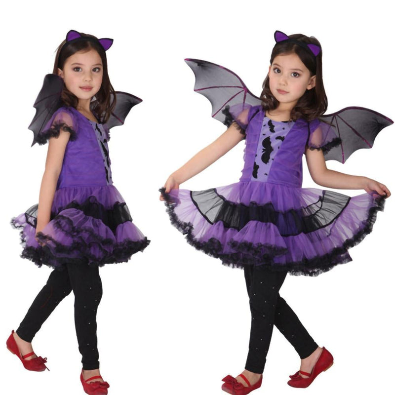 Halloween Bat Princess Costume Dress