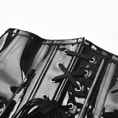 Short PU Leather Waist Clip Corset
