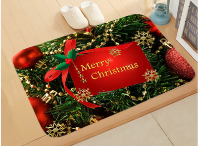 Christmas Absorbent Bathroom Mat