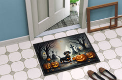 Halloween Dachshund Doormat