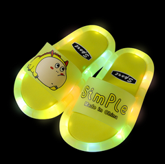 Glowing Cartoon Dinosaur Slides