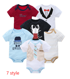 Baby Clothes 6-Piece Cotton Summer Set
