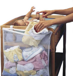 Multi-Purpose Baby Laundry Storage Bag w/ Mesh Design