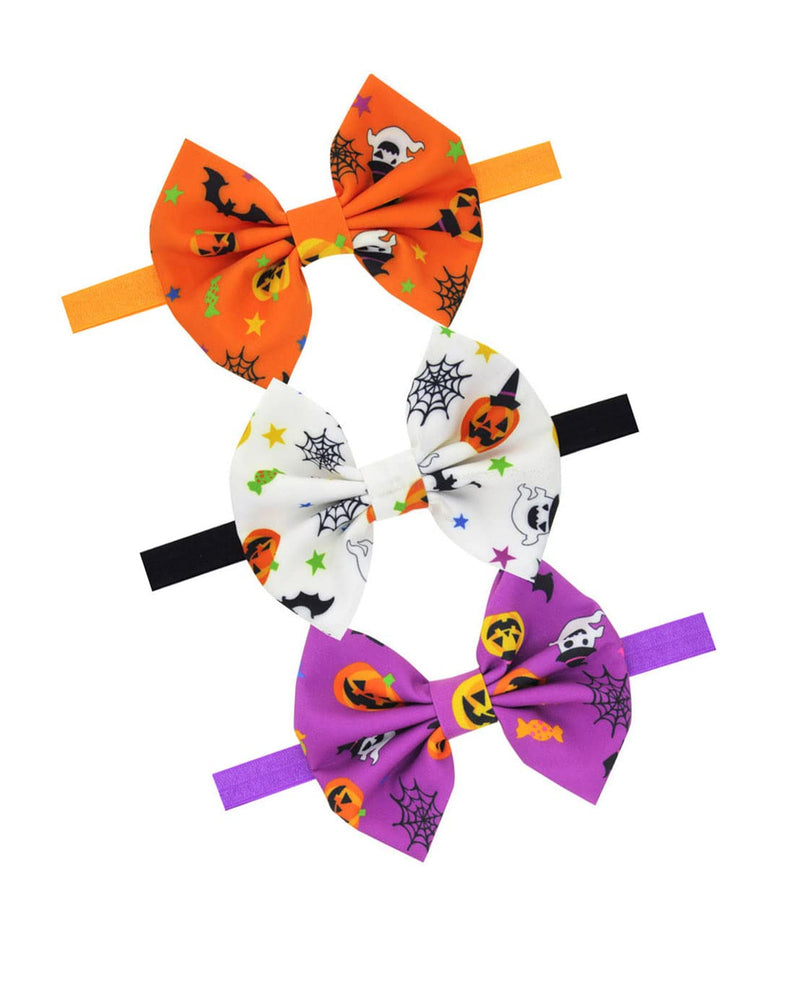 Halloween Baby Turban Headband w/ Bow