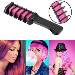 Mini Disposable Hair Color Chalk with Brush