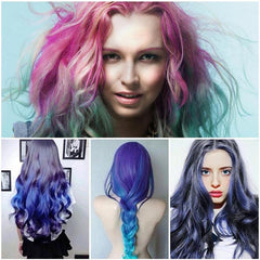 Mini Disposable Hair Color Chalk with Brush