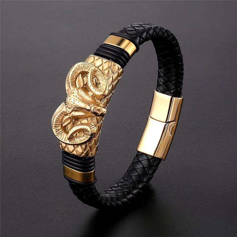 Constellation Stainless Steel Braided Bracelet