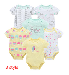 Baby Clothes 6-Piece Cotton Summer Set