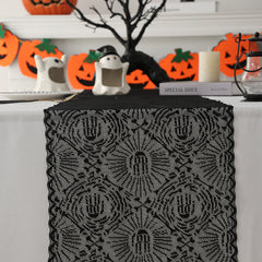 Day of the Dead Lace Table Flag Decoration