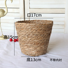 Creative Woven Rattan Flower Basket