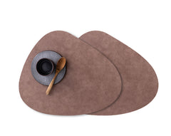 Waterproof Leather Placemat w/ Heat Insulation Pad