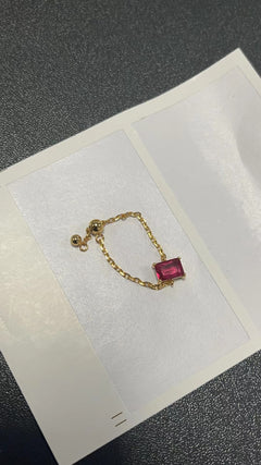 Modern Flex Chain Finger Ring