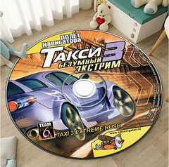 VibeRug™ Round Record Room Decor Mat
