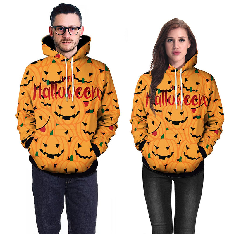 Halloween Spooky Couples Hoodie