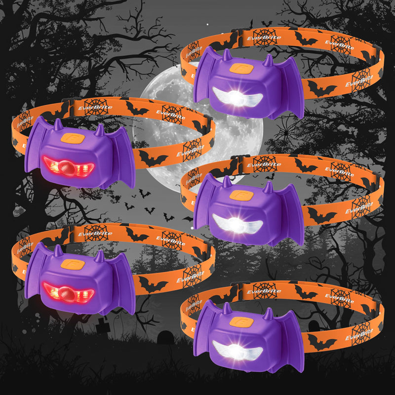 Ever-Brite Halloween Bat Headlamps