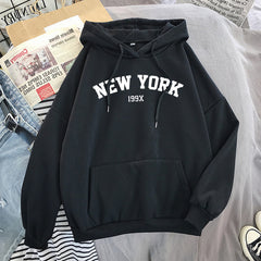 NYC Chic Velvet Autumn Hoodies