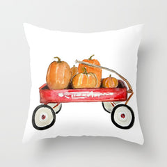 Autumn Pumpkin Pillow Cushion Cover