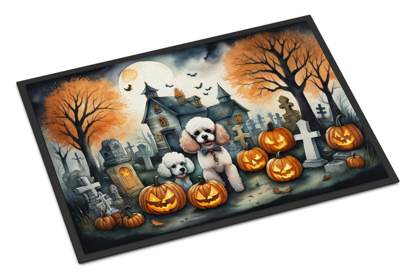Spooky Poodle Welcome Pad