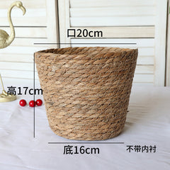 Creative Woven Rattan Flower Basket