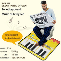 Toilet Electric Organ Touch Play Mat