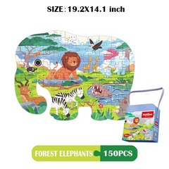 Multi-Shaped Jigsaw Puzzle