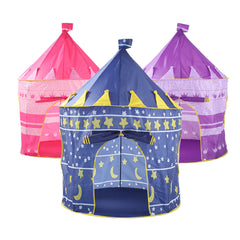 Kids' Round Shaped Castle Tent