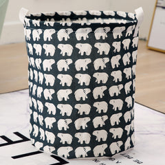 Foldable Storage Basket for Laundry - Waterproof Bin
