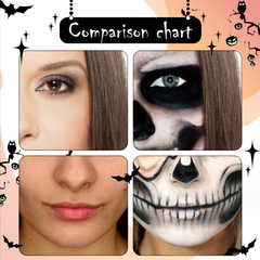 Black & White Body Painting Makeup Set