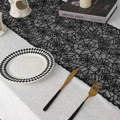 Day of the Dead Lace Table Flag Decoration