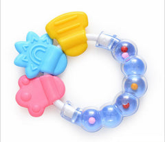 Baby Rattle Silicone Teether