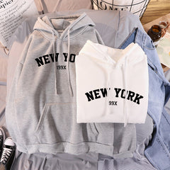 NYC Chic Velvet Autumn Hoodies
