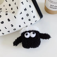 Cute Shaun Plush Case for AirPods Pro 2 & 3