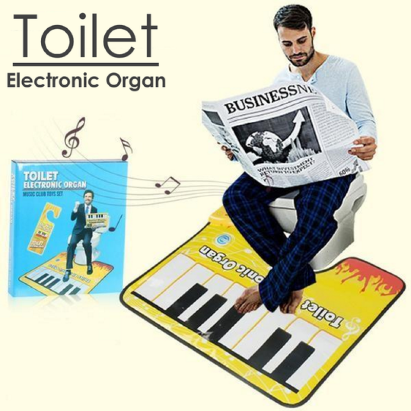 Toilet Electric Organ Touch Play Mat