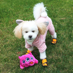 Interactive Plush Dog Toy w/ Vibrating Sounds