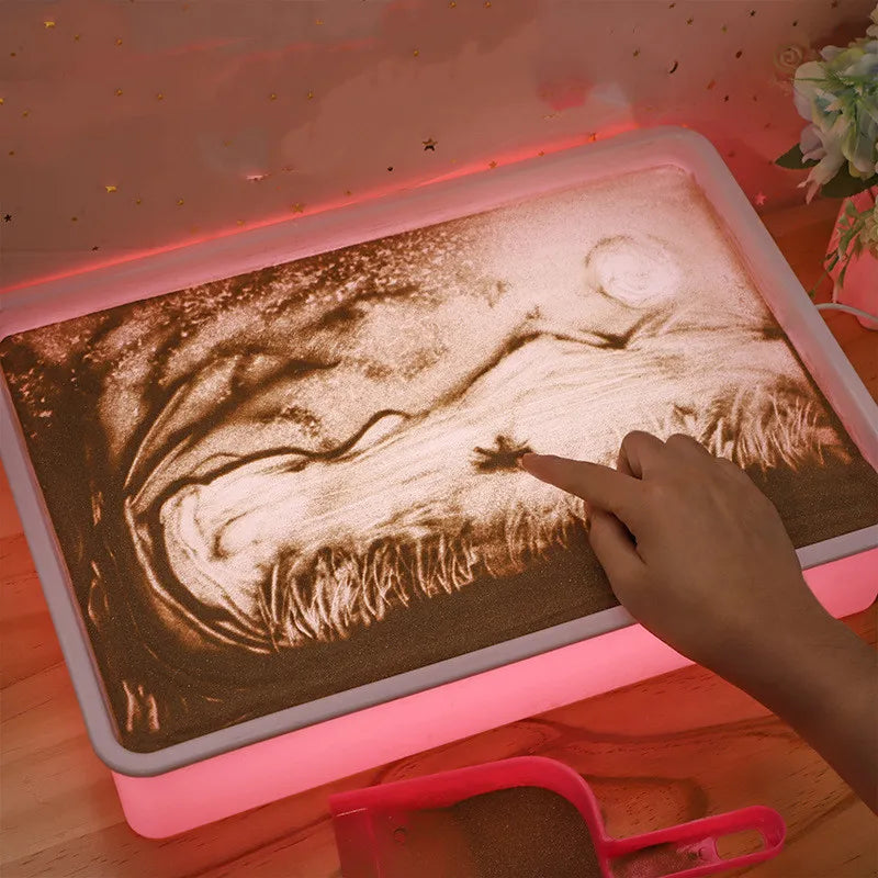 Kid's Graffiti Sand Painting Table Toy