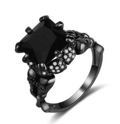 Elegant Copper Zircon Ring