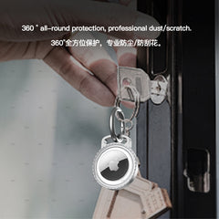 AirTag Metal Protective Case with Keychain