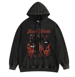 Retro Romance Couples' Hoodies